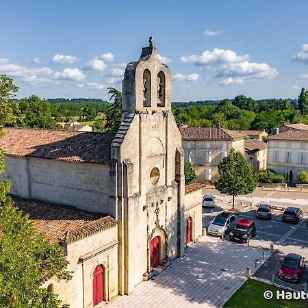 Vila Gironde Style House Bordering The River Sainte-Terre Exteriér fotografie